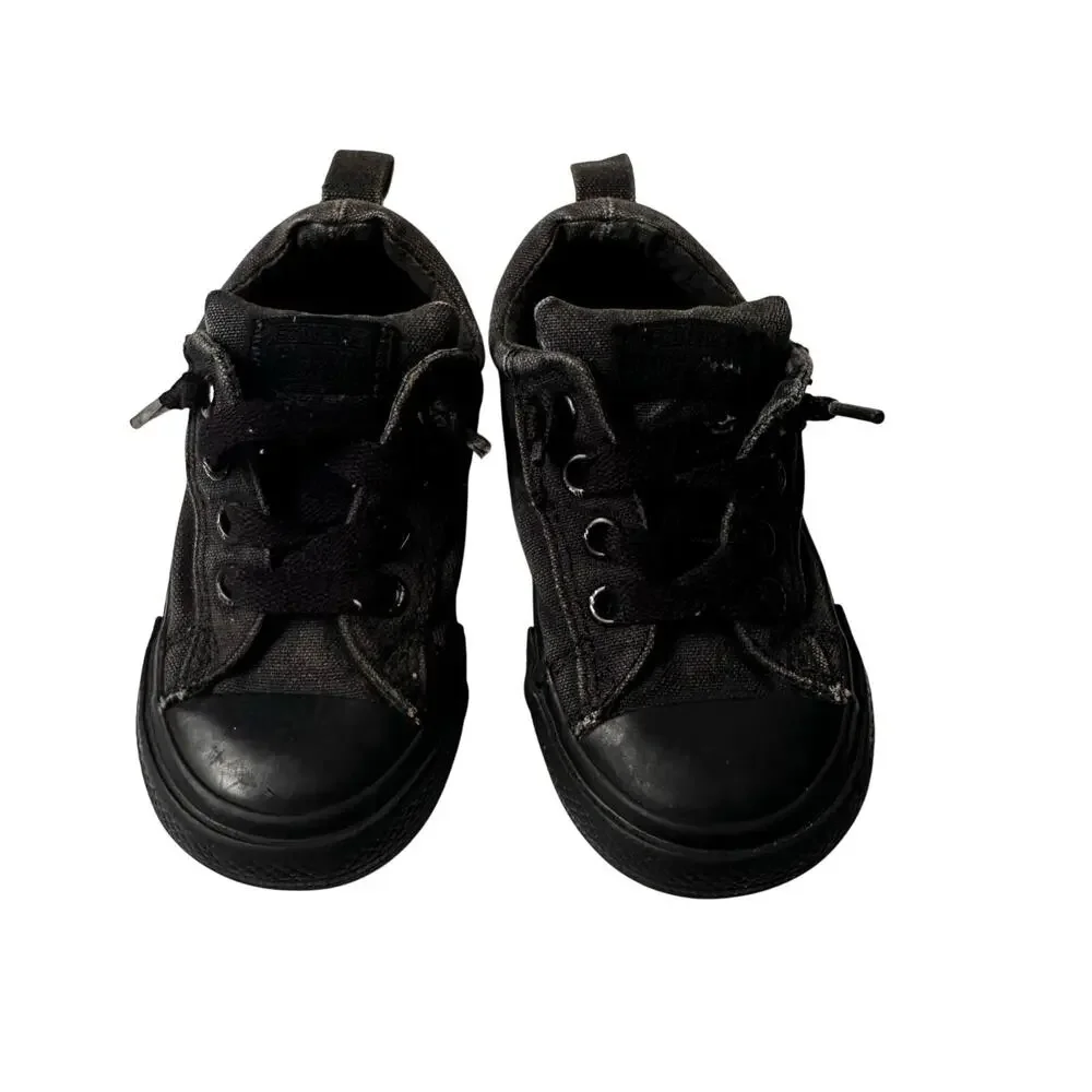 Converse CT AS Street High Top Sneakers - Toddler Size 8 Black